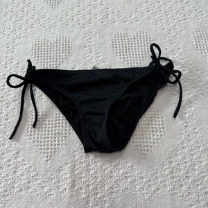 Y2K L.A. Hearts Tie Bikini Bottoms (S)